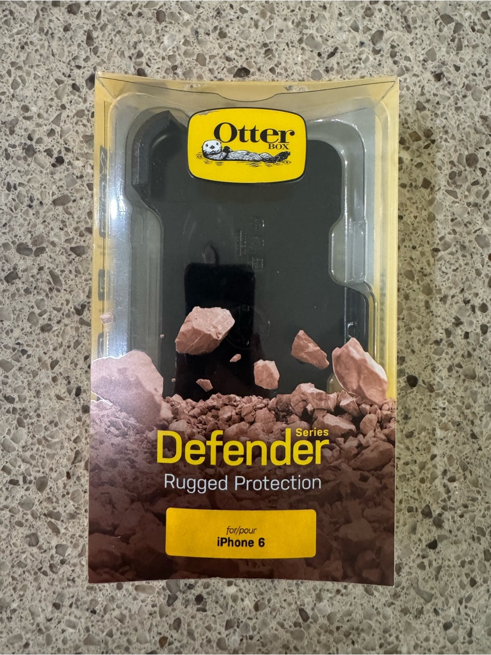 OtterBox Defender Series Rugged Protection Case - Black for iPhone 6